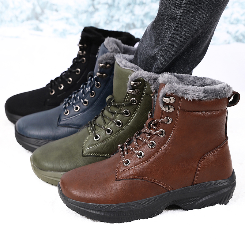 Men Winter Snow Boots for Wate - مراجعة Crossfit Outdoor وسعره