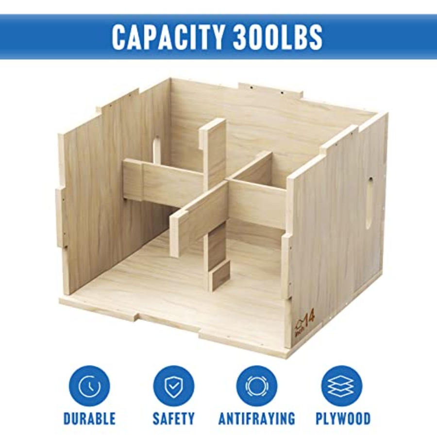 3 in 1 Wooden Plyo Box for Jum - مراجعة Box Jump Plyo وسعره