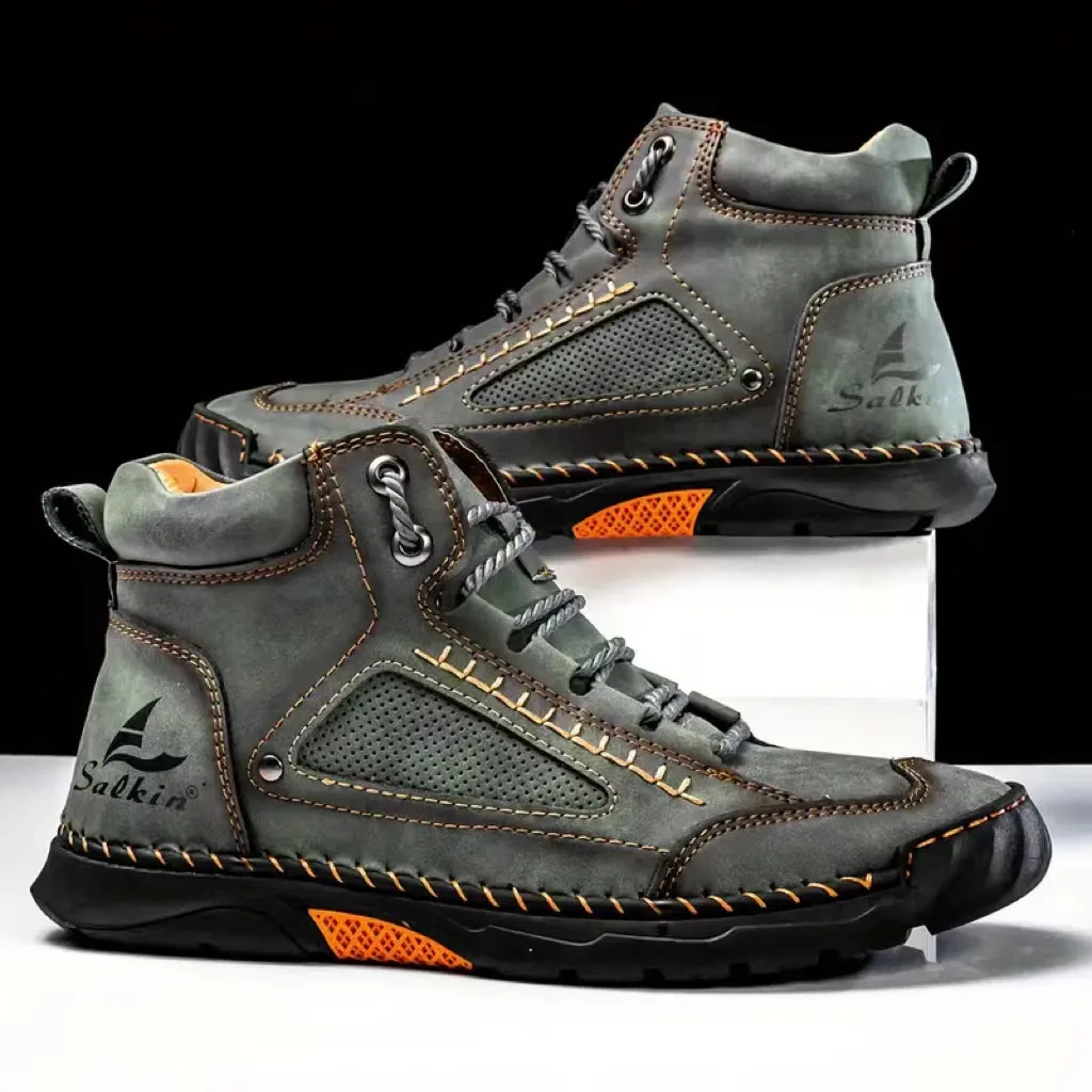 Men's Hand-stitched Boots Desi - مراجعة Crossfit Outdoor وسعره