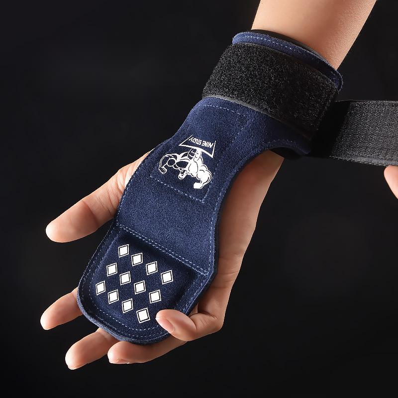 New Leather Gym Gloves Pull-up - مراجعة Crossfit G وسعره