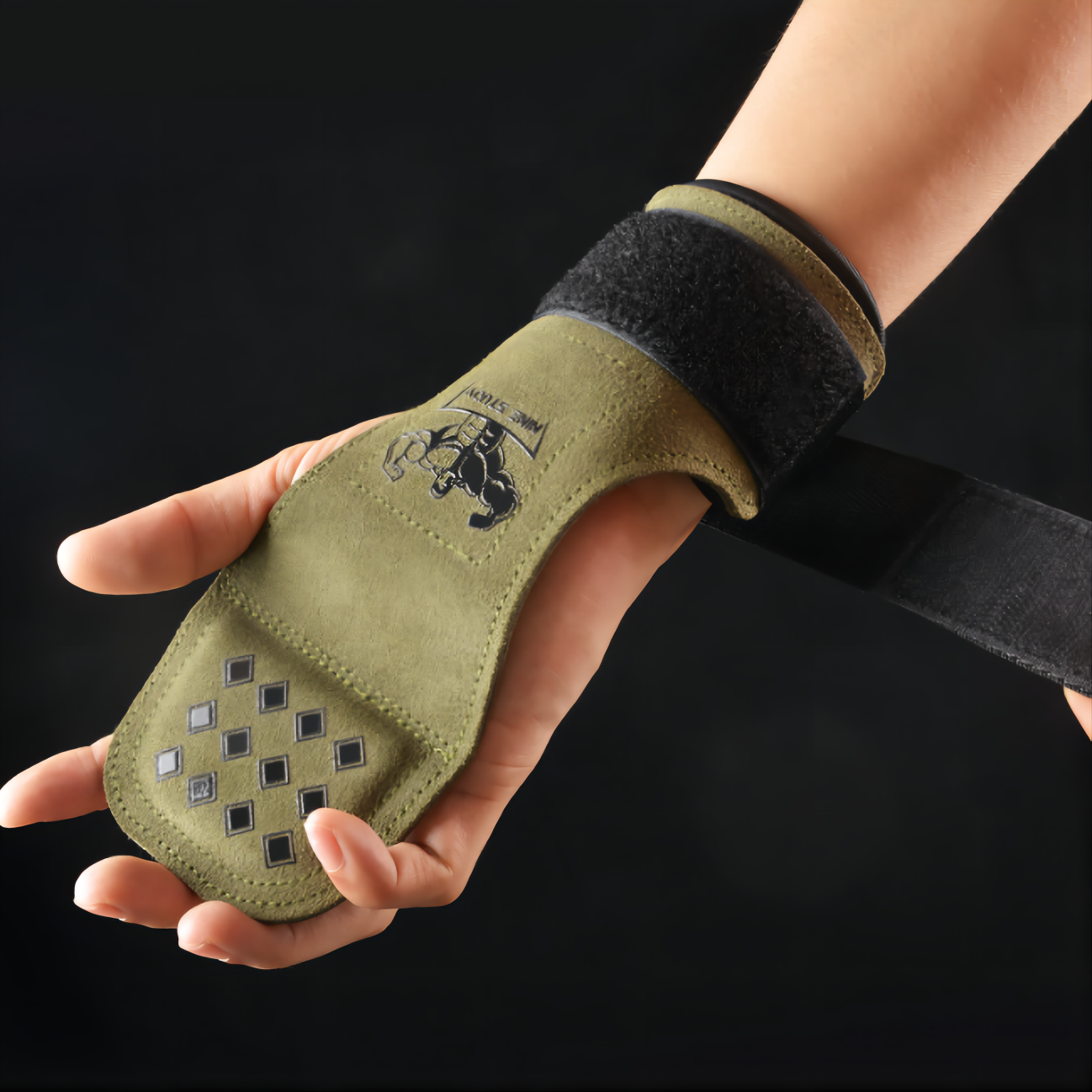 New Leather Gym Gloves Pull-up - مراجعة Crossfit G وسعره