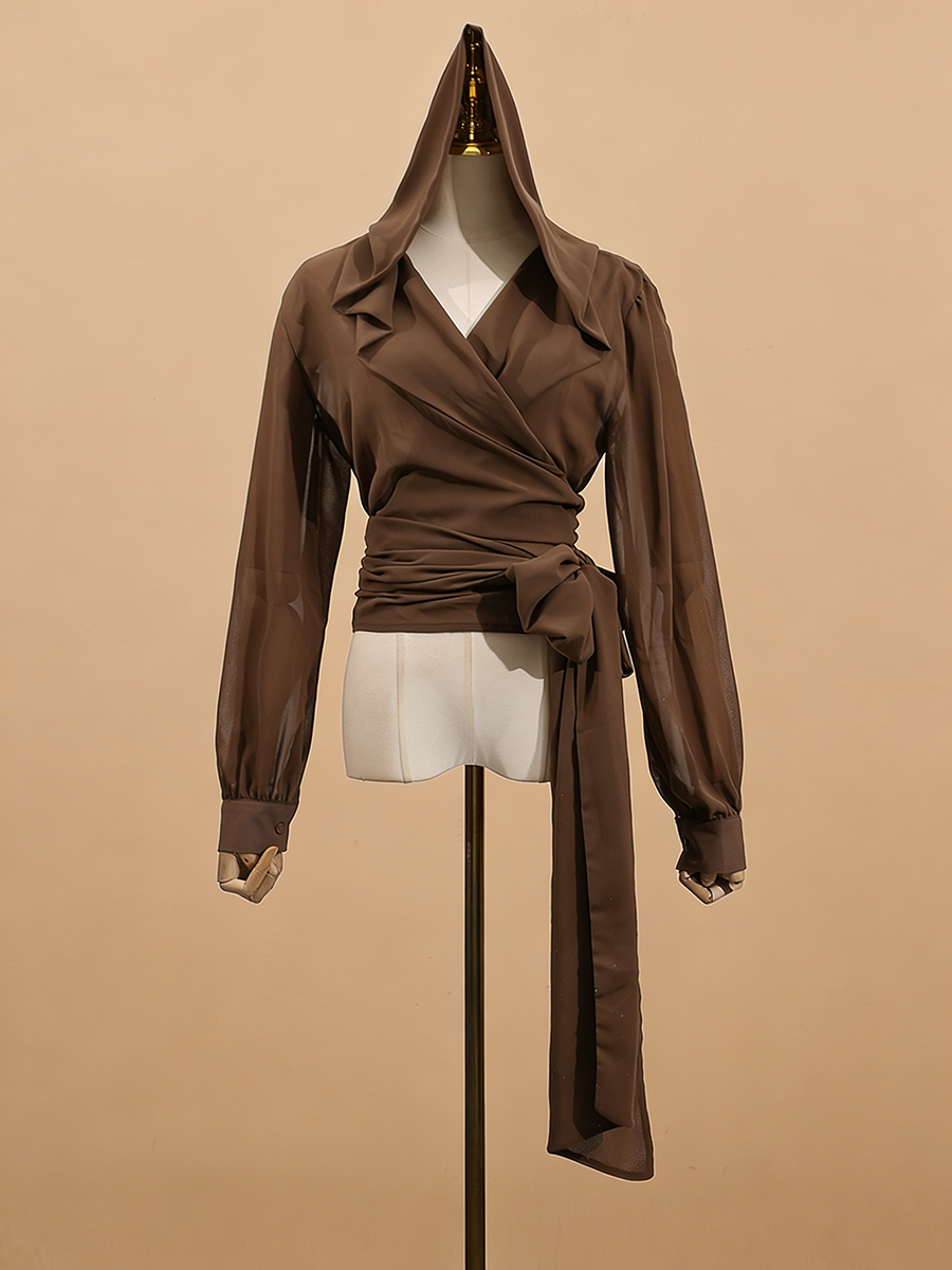 VGH Chic Coffee Sheer Fabric B - مراجعة Crossfit Event وسعره