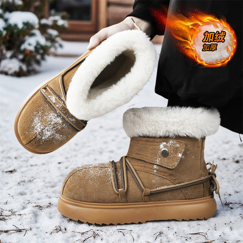 2025 New Winter Men Snow Boots - مراجعة Crossfit Outdoor وسعره