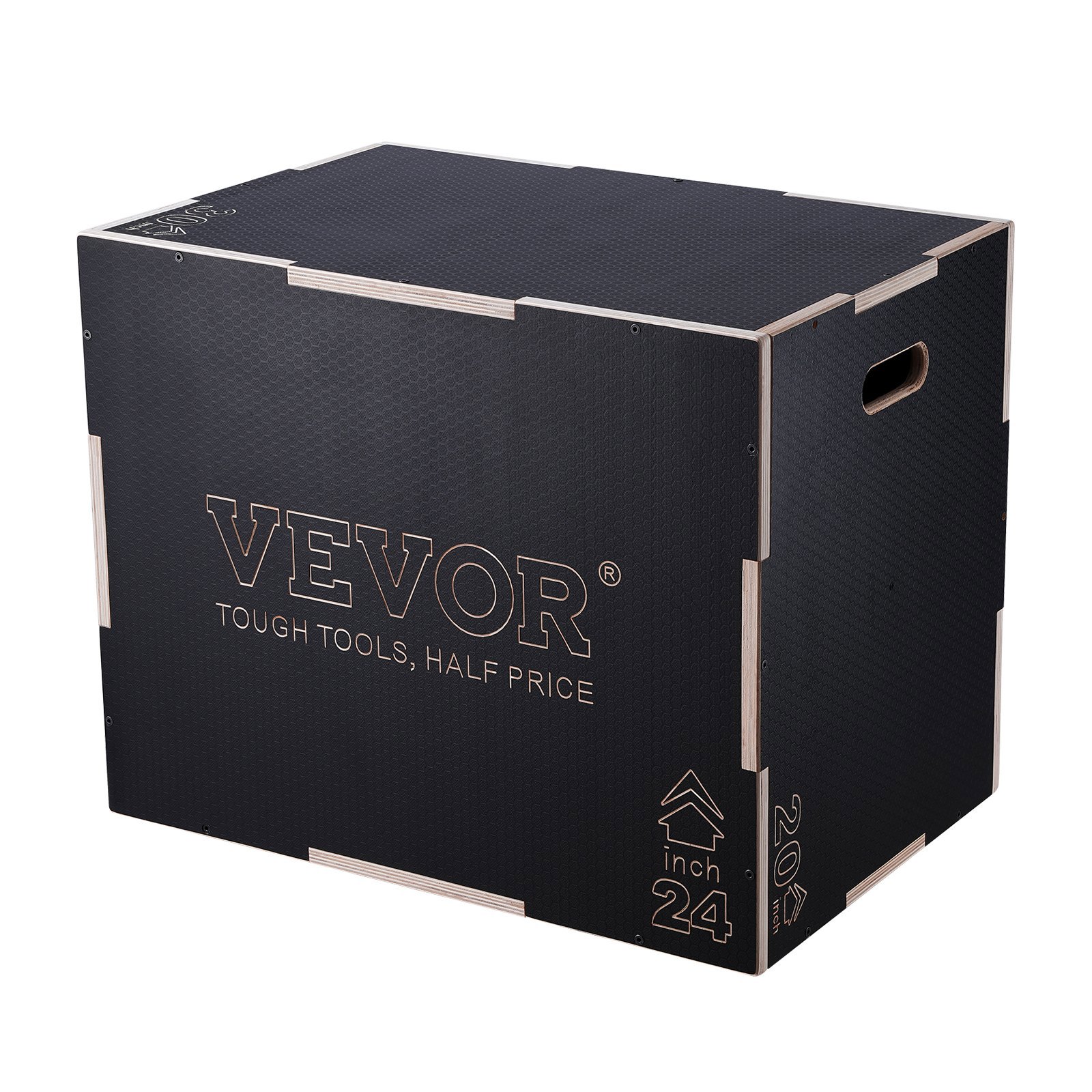 Wooden Plyo Box 30/24/20 Inch  - مراجعة Box Jump Plyo وسعره