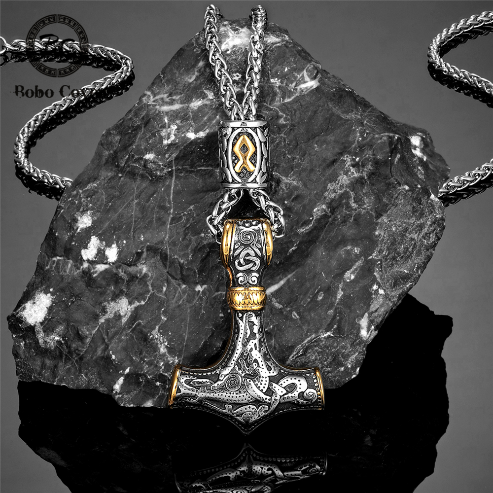 Gold Plated Norse Runes Beads  - مراجعة Battle Rope Anchor وسعره