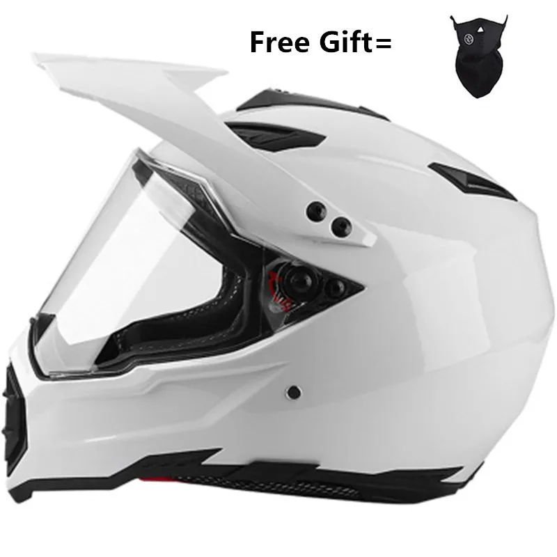 Gloss White Full Face Motorcyc - مراجعة Crossfit Full Gear وسعره