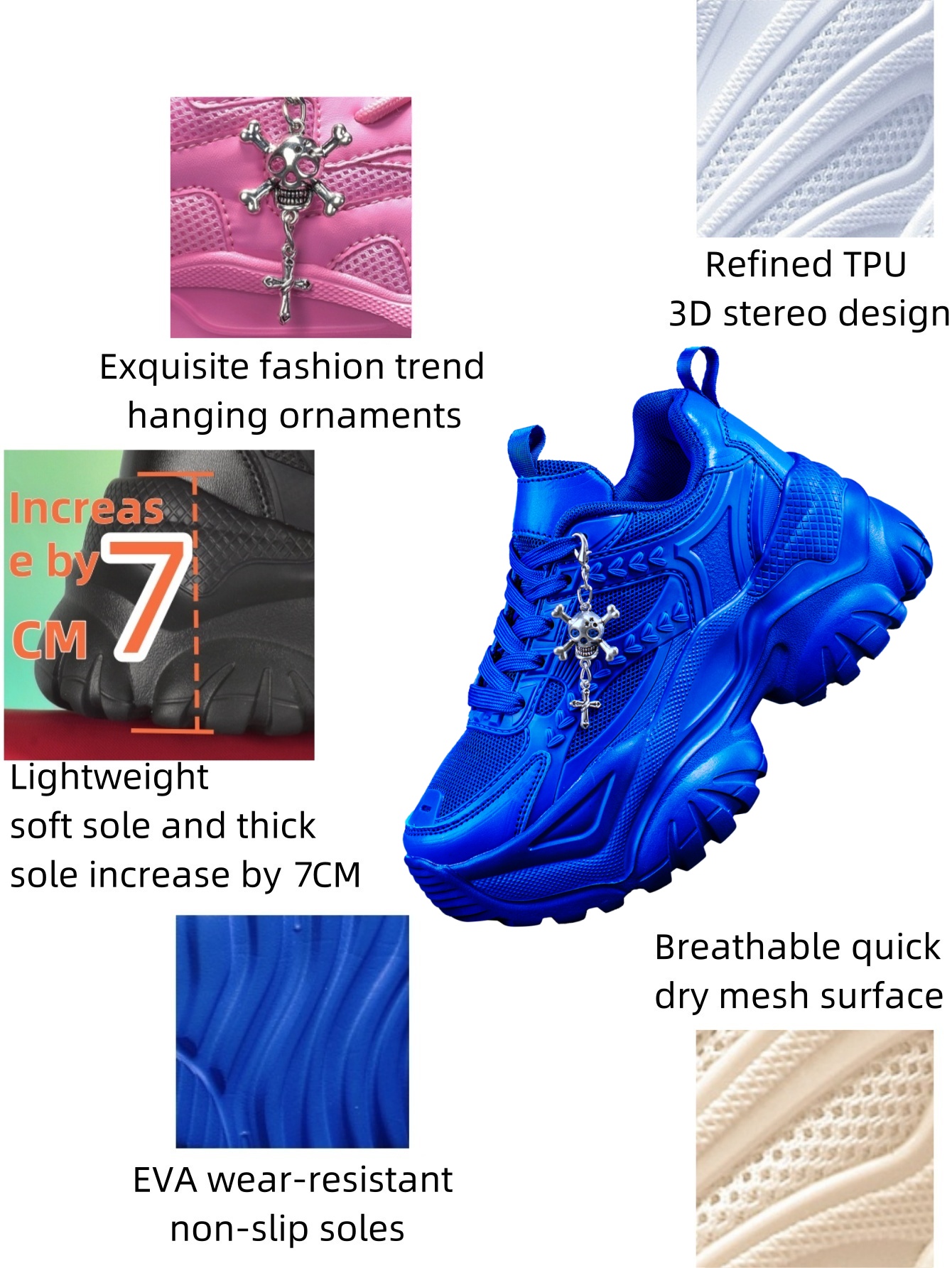 Women's 7cm Height-Increasing  - مراجعة Crossfit Accessory Work وسعره