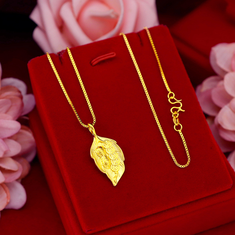 Pure 18K Yellow Gold Pendant N - مراجعة Battle Rope Anchor وسعره