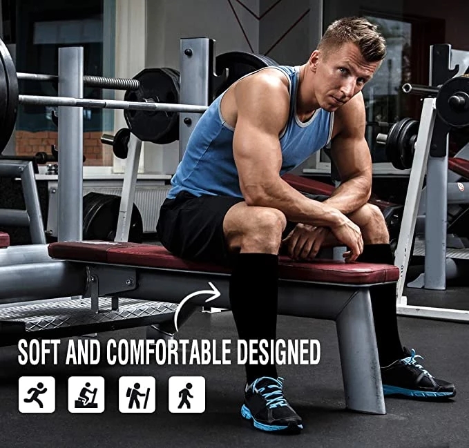 Compression Socks Running Men' - مراجعة Crossfit G وسعره