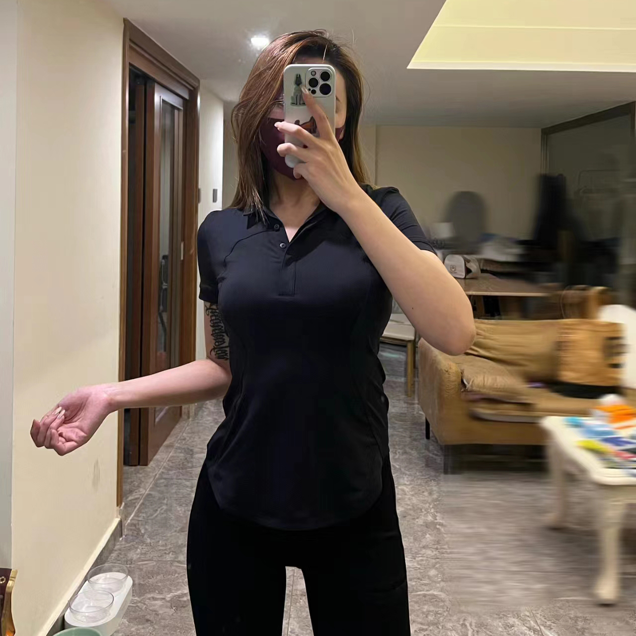 LULU FLORA Women's POLO shirt  - مراجعة Crossfit G وسعره
