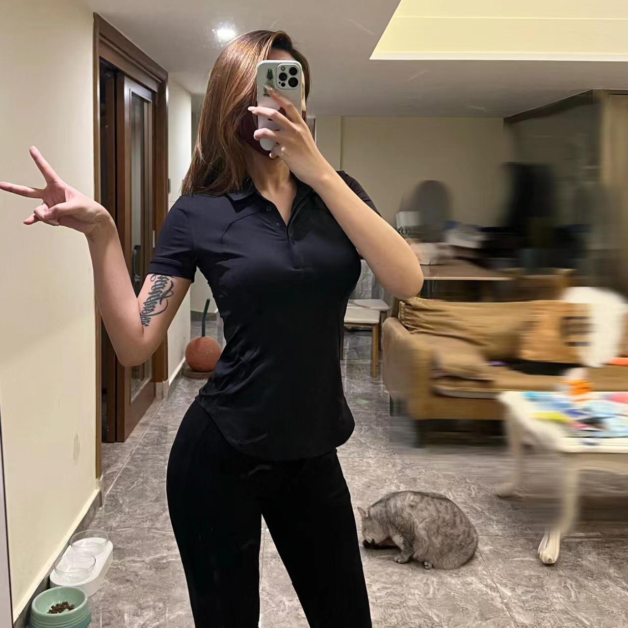 LULU FLORA Women's POLO shirt  - مراجعة Crossfit G وسعره