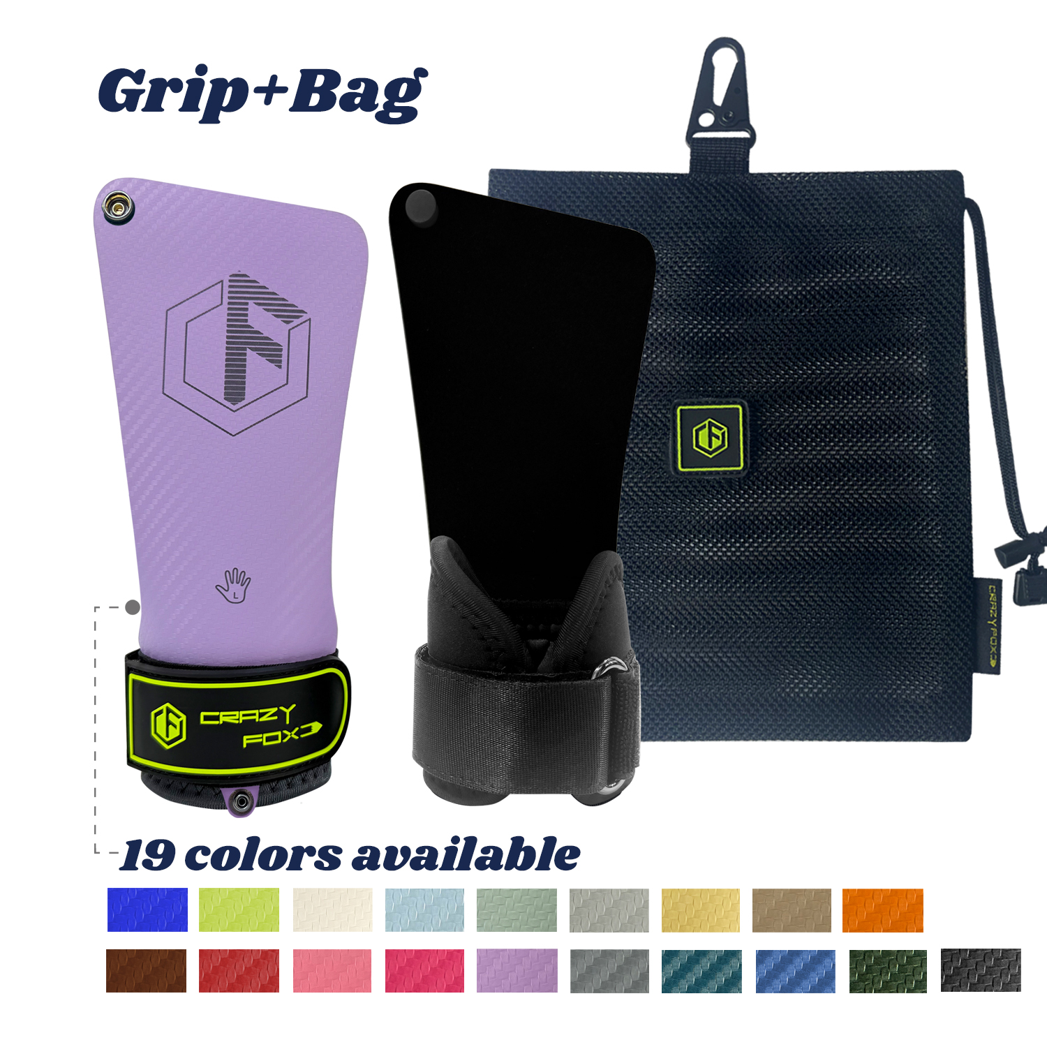 Natural Rubber Anti‑Slip Palm  - مراجعة Crossfit Gear Bag وسعره