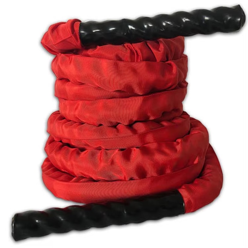 38mm Nylon Battle Rope with An - مراجعة Battle Rope Anchor وسعره