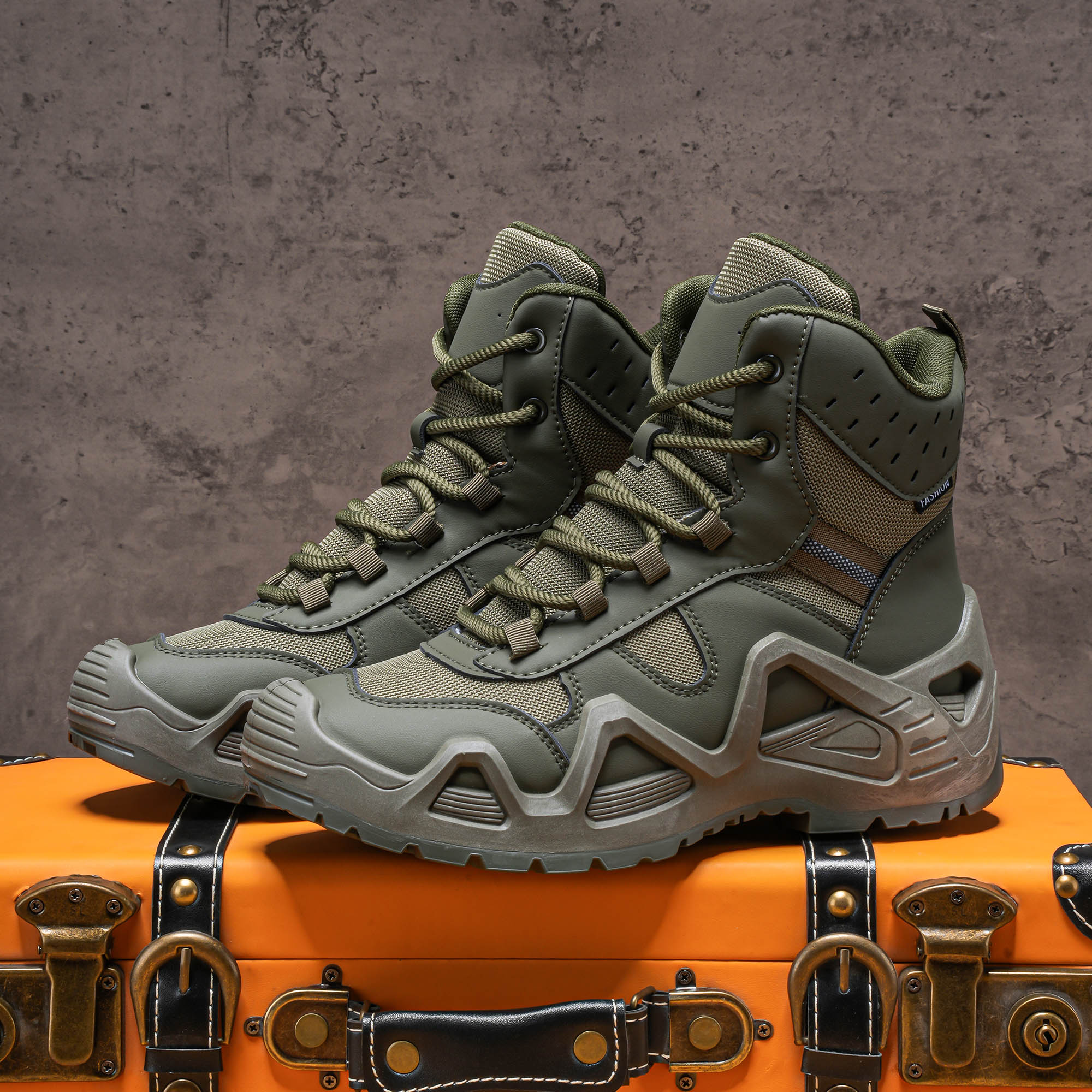 Men's high top boots, hiking b - مراجعة Crossfit Outdoor وسعره