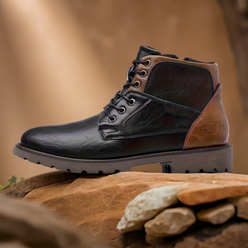 2026 Leather Men Ankle Boots P - مراجعة Crossfit Outdoor وسعره