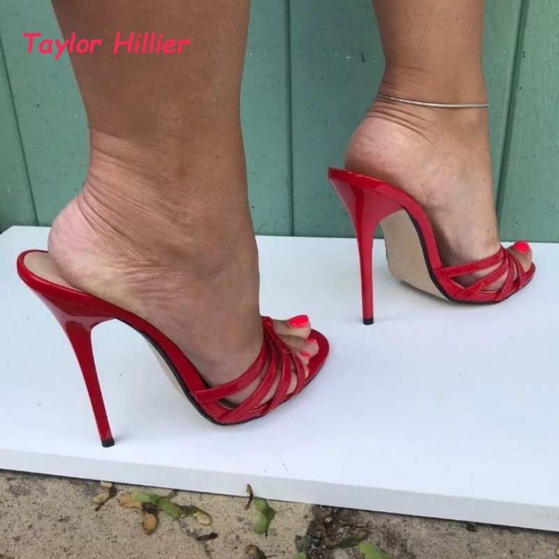 Patent Leather Open Toe Stilet - مراجعة Crossfit Event وسعره