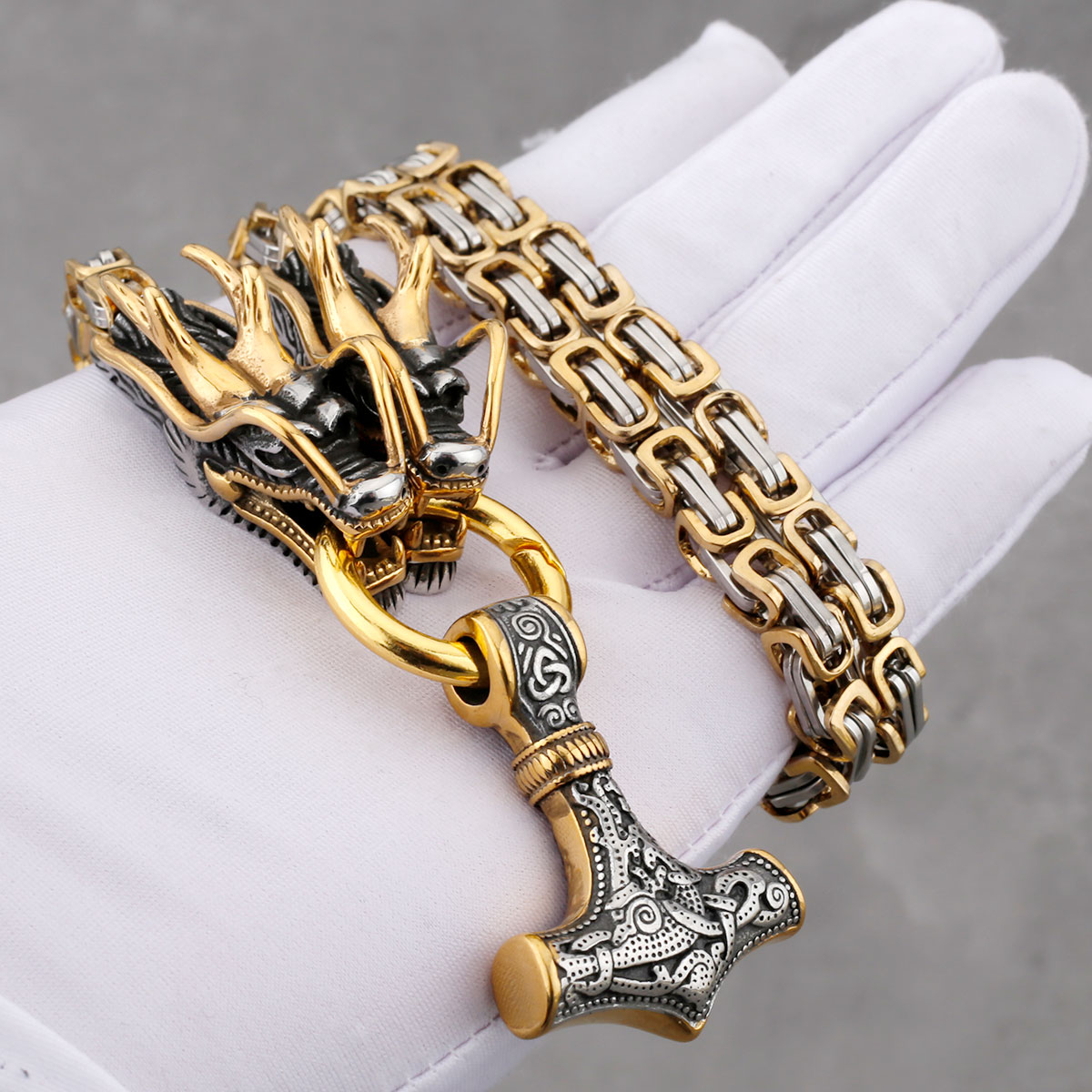 Stainless Steel Viking Dragon  - مراجعة Battle Rope Anchor وسعره