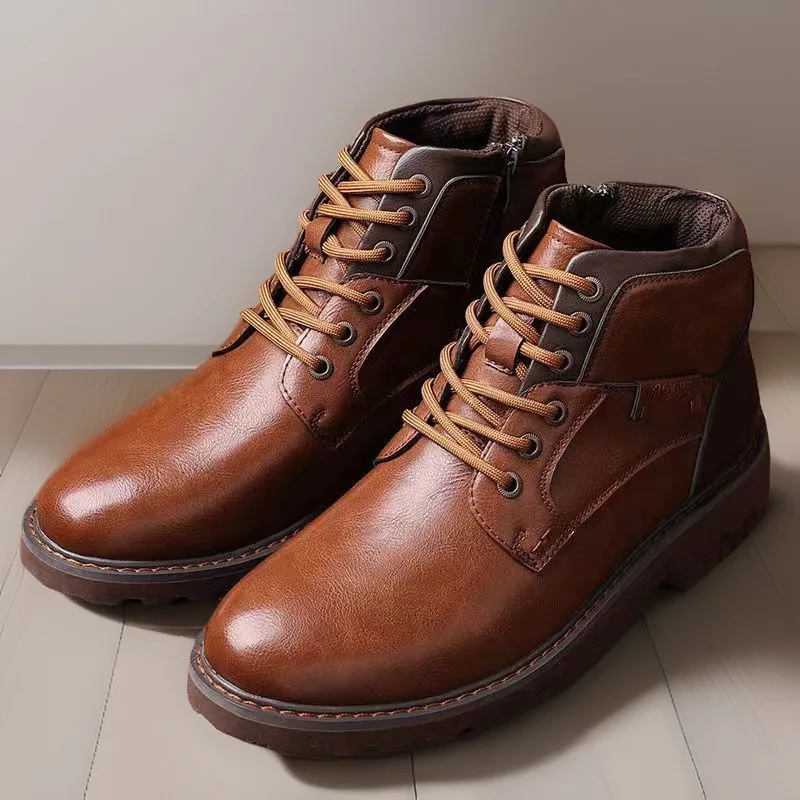 Handmade Men Boots Autumn Wint - مراجعة Crossfit Outdoor وسعره